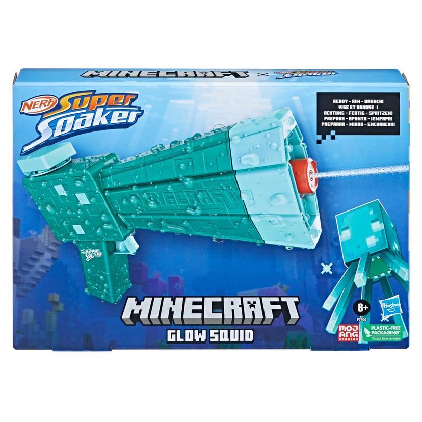 Nerf Super Soaker Minecraft Glow Squid Water Blaster product image 1