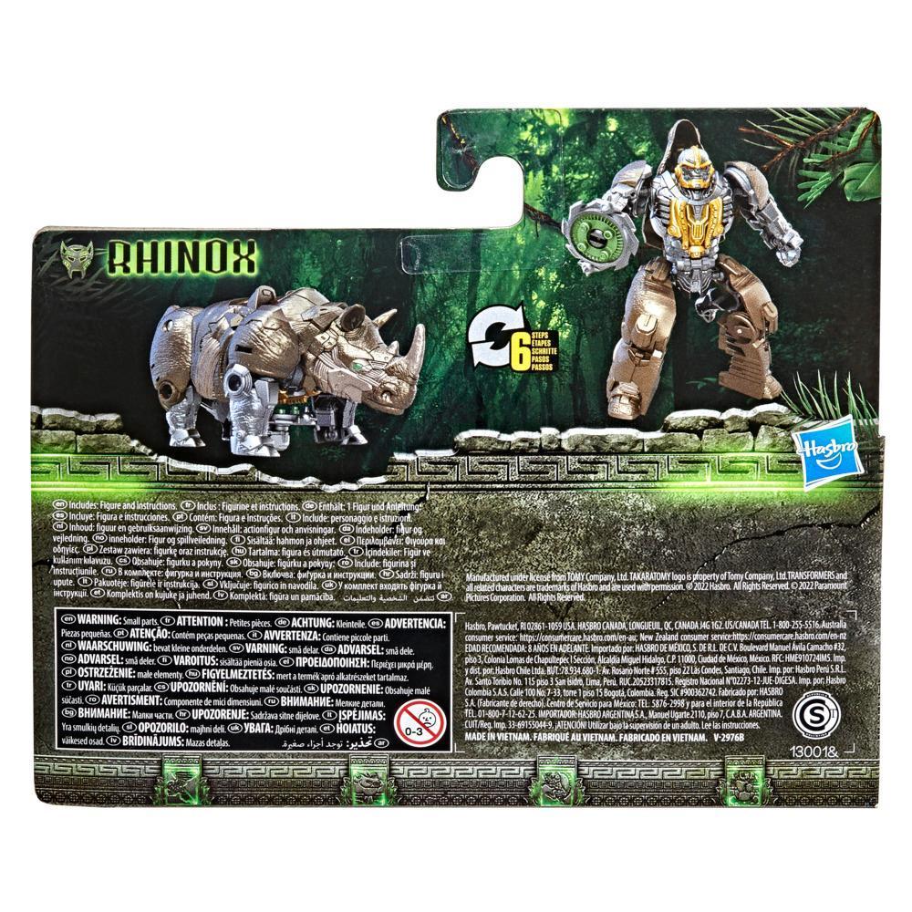 Transformers: Rise of the Beasts Movie, Beast Alliance, Battle Changers Rhinox Action Figure - 6 and Up, 4.5 inch product thumbnail 1