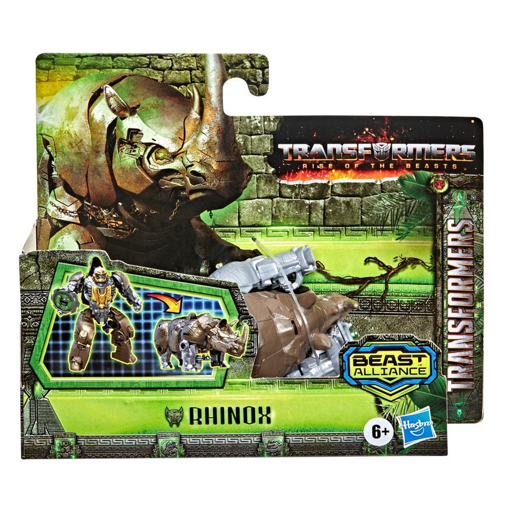 Transformers: Rise of the Beasts Movie, Beast Alliance, Battle Changers Rhinox Action Figure - 6 and Up, 4.5 inch product thumbnail 1