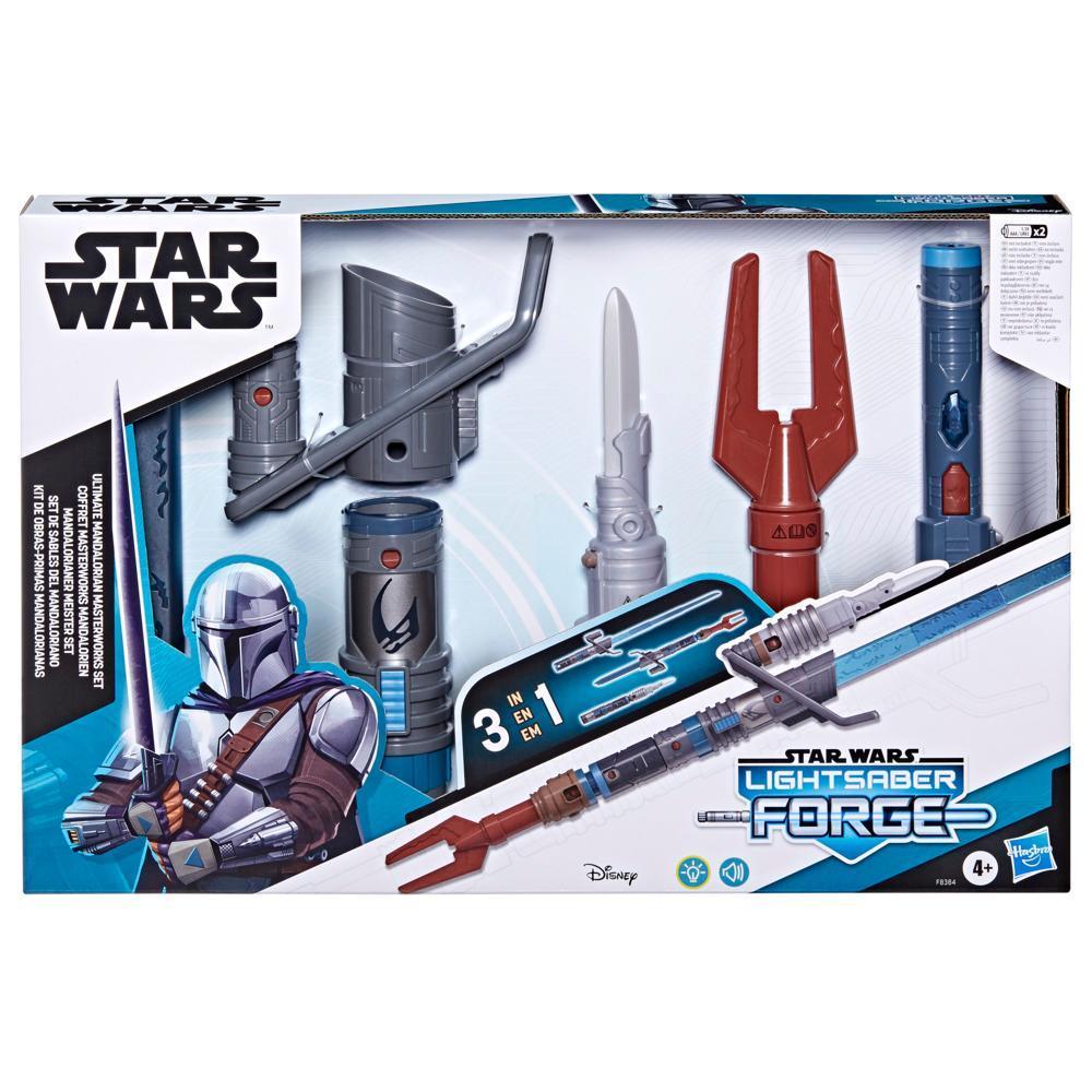 Star Wars Lightsaber Forge Ultimate Mandalorian Masterworks Set, Star Wars Toys for Kids, Ages 4+ product thumbnail 1