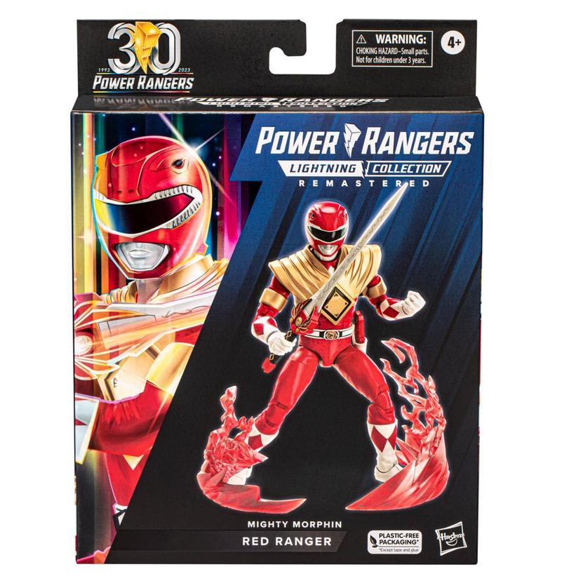 Power Rangers Lightning Collection Remastered Mighty Morphin Red Ranger Action Figure (6 product image 1