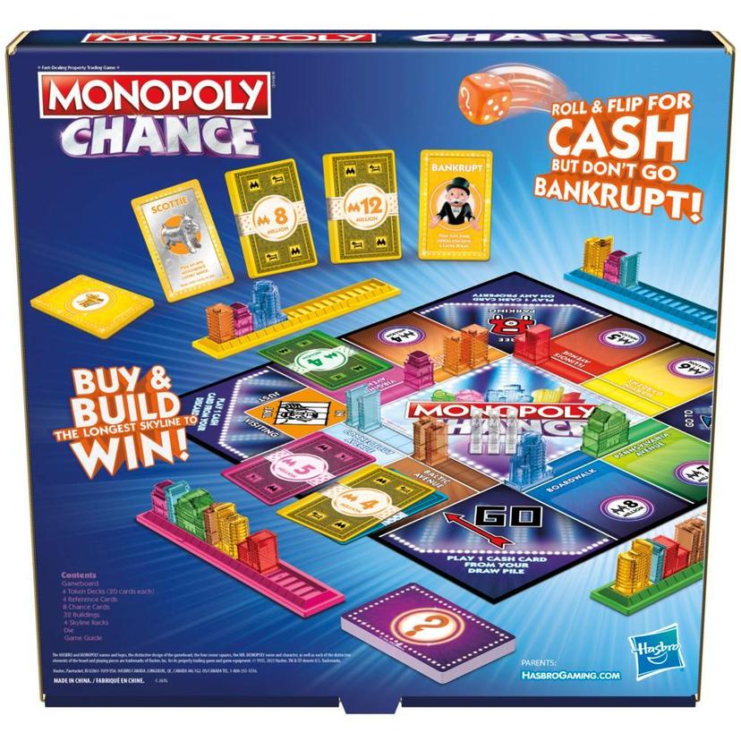 Monopoly Chance Board Game, Fast-Paced Monopoly Game, 20 Min. Average, Ages 8+ product image 1