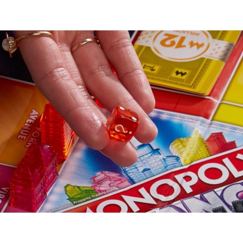 Monopoly Chance Board Game, Fast-Paced Monopoly Game, 20 Min. Average, Ages 8+ product image 1