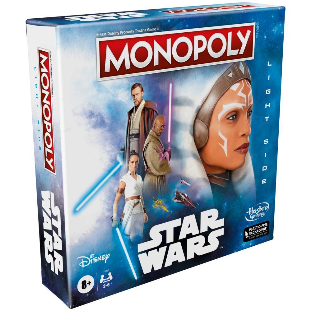 Monopoly: Star Wars Light Side Edition Board Game for Families, Games for Kids 8+ product thumbnail 1