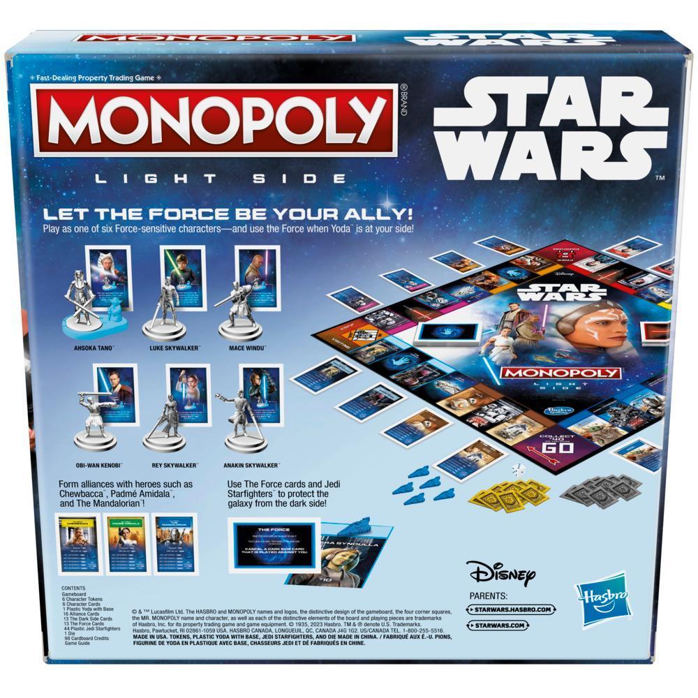 Monopoly: Star Wars Light Side Edition Board Game for Families, Games for Kids 8+ product thumbnail 1