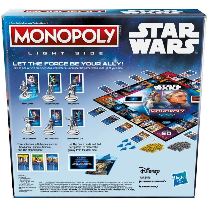 Monopoly: Star Wars Light Side Edition Board Game for Families, Games for Kids 8+ product image 1