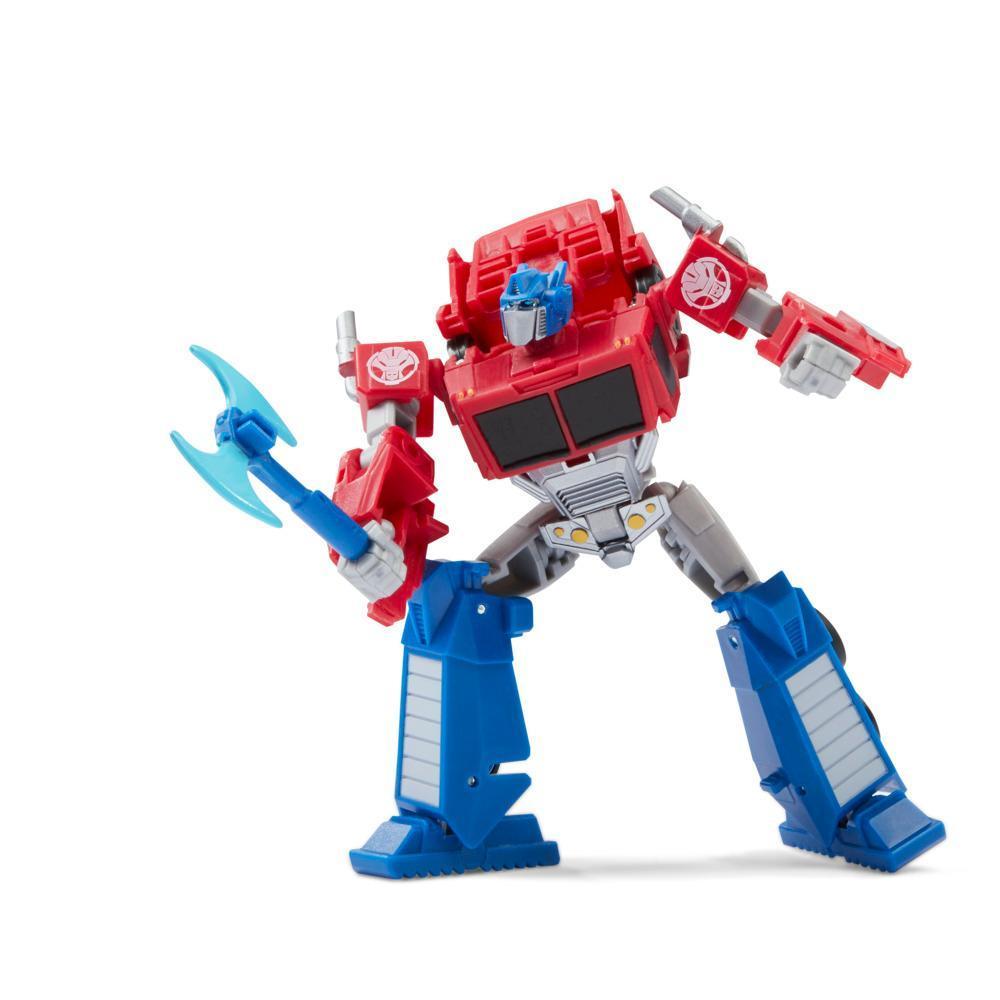 Transformers Toys EarthSpark Deluxe Class Optimus Prime Action Figure product thumbnail 1