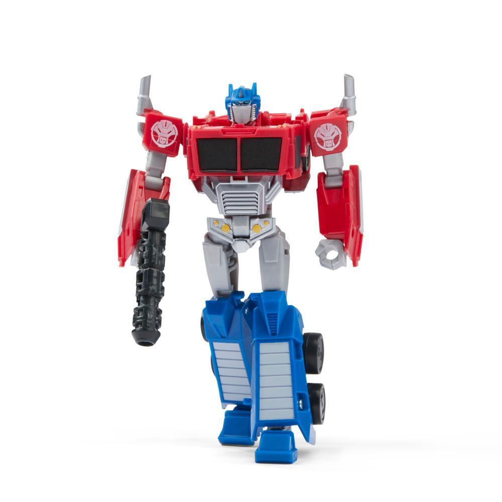 Transformers Toys EarthSpark Deluxe Class Optimus Prime Action Figure product thumbnail 1