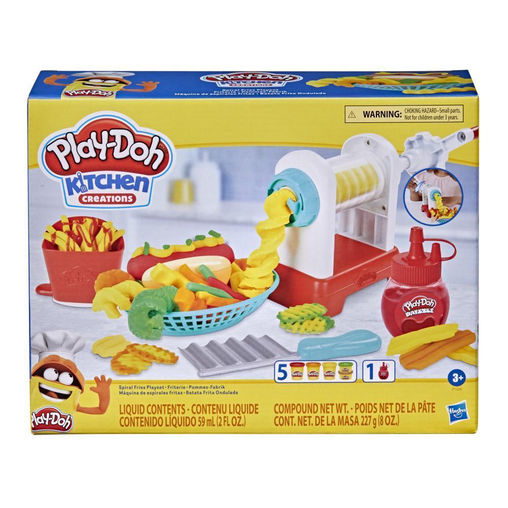 Play-Doh Kitchen Creations Spiral Fries Playset for Kids 3 Years and Up, Non-Toxic product thumbnail 1