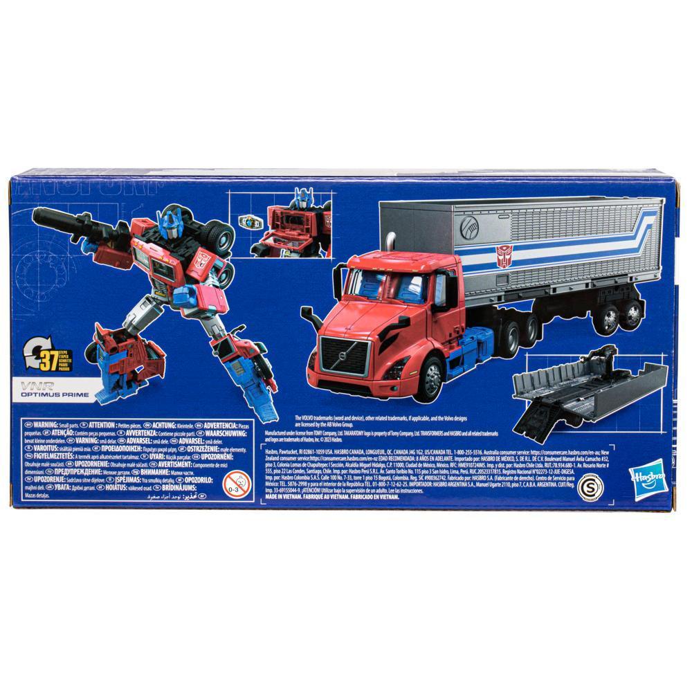 Transformers Toys Volvo VNR 300 Optimus Prime Converting Action Figure (7”) product thumbnail 1