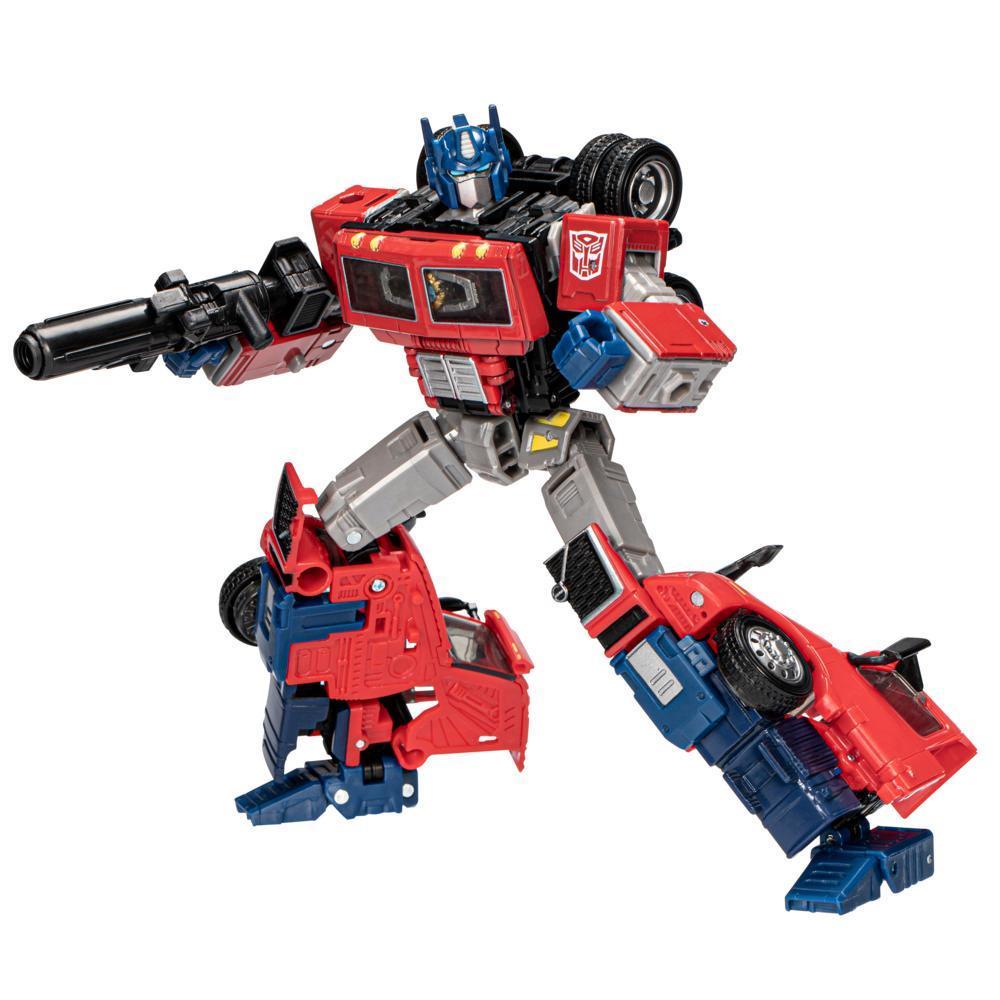 Transformers Toys Volvo VNR 300 Optimus Prime Converting Action Figure (7”) product thumbnail 1