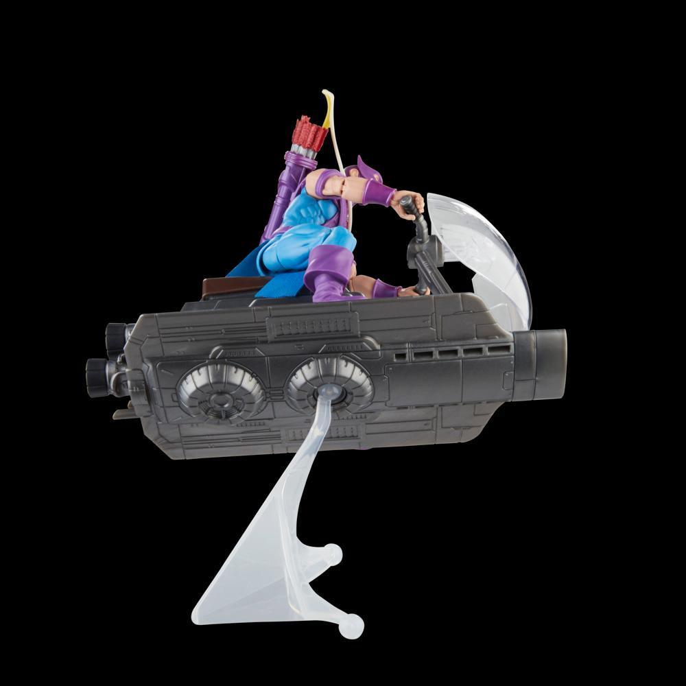 Hasbro Marvel Legends Series Hawkeye with Sky-Cycle Avengers 60th Anniversary 6 Inch product thumbnail 1