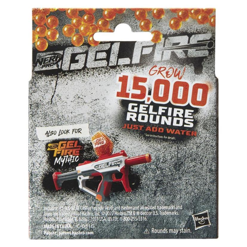 Nerf Pro Gelfire Refill, 15,000 Dehydrated Gelfire Rounds For Nerf Gelfire Blasters product image 1