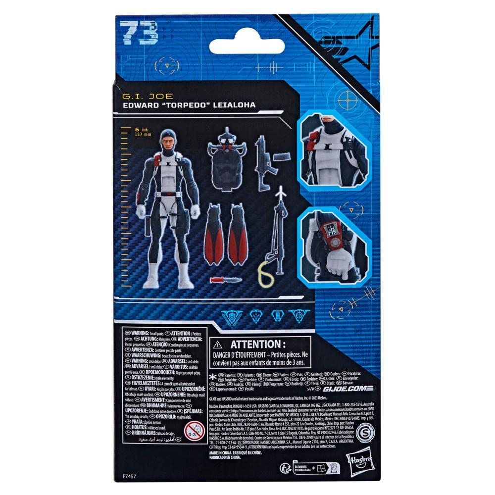 G.I. Joe Classified Series Edward “Torpedo” Leialoha, Collectible G.I. Joe Action Figures (6”), 73 product thumbnail 1