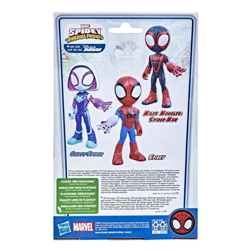 Marvel Spidey and His Amazing Friends Supersized Miles Morales: Spider-Man Action Figure, Preschool Toy for Age 3 and Up product image 1