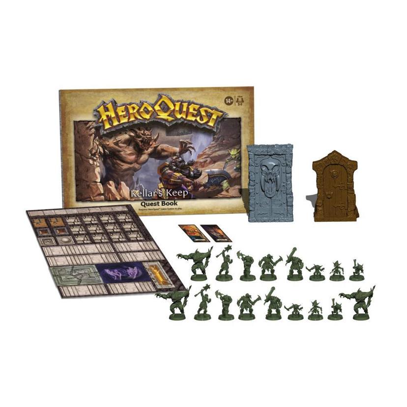 Avalon Hill HeroQuest Kellar's Keep Expansion, Ages 14 and Up 2-5 Players, Requires HeroQuest Game System to Play product image 1