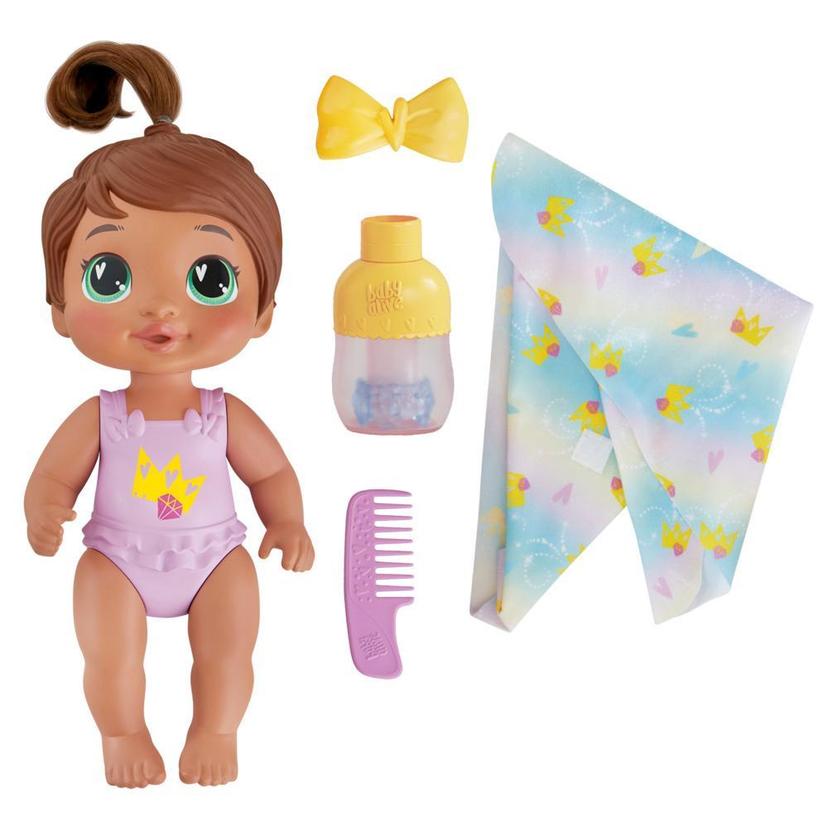 Baby Alive Shampoo Snuggle Sophia Sparkle Brown Hair Water Baby Doll product image 1