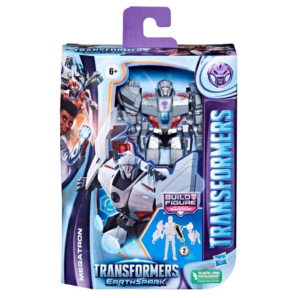 Transformers Toys EarthSpark Deluxe Class Megatron Action Figure product thumbnail 1