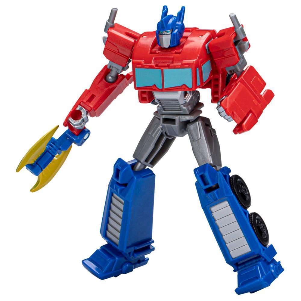 Transformers Toys EarthSpark Warrior Class Optimus Prime Action Figure product thumbnail 1