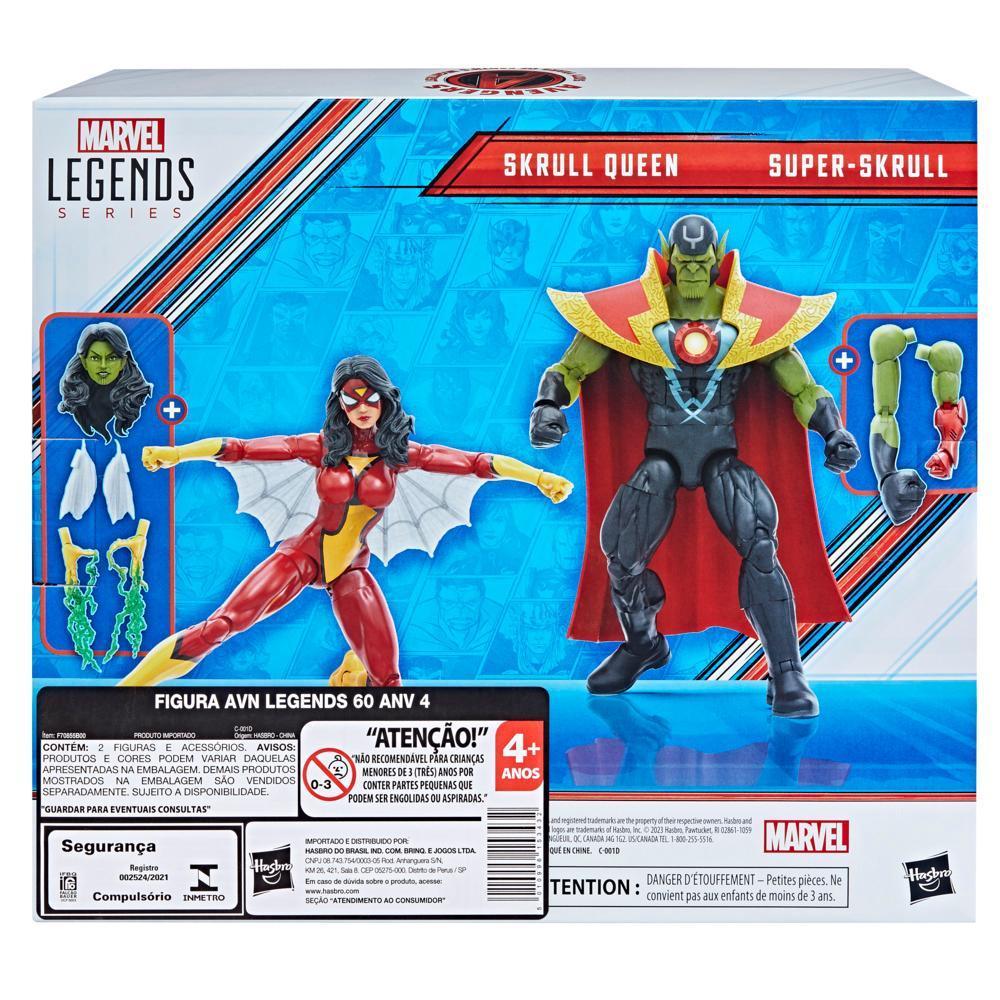 Hasbro Marvel Legends Series Skrull Queen and Super-Skrull, 6 Inch product thumbnail 1