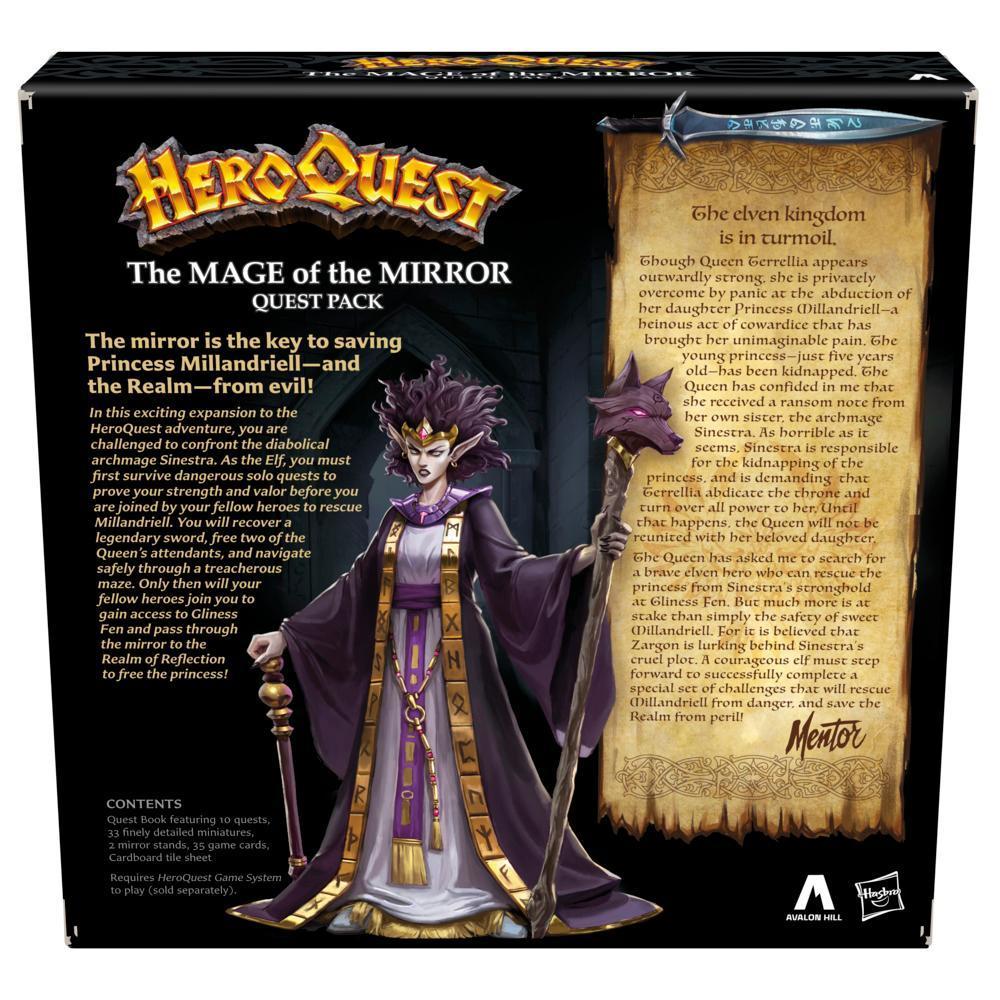 Avalon Hill Heroquest The Mage of the Mirror Quest Pack, Requires HeroQuest Game System product thumbnail 1