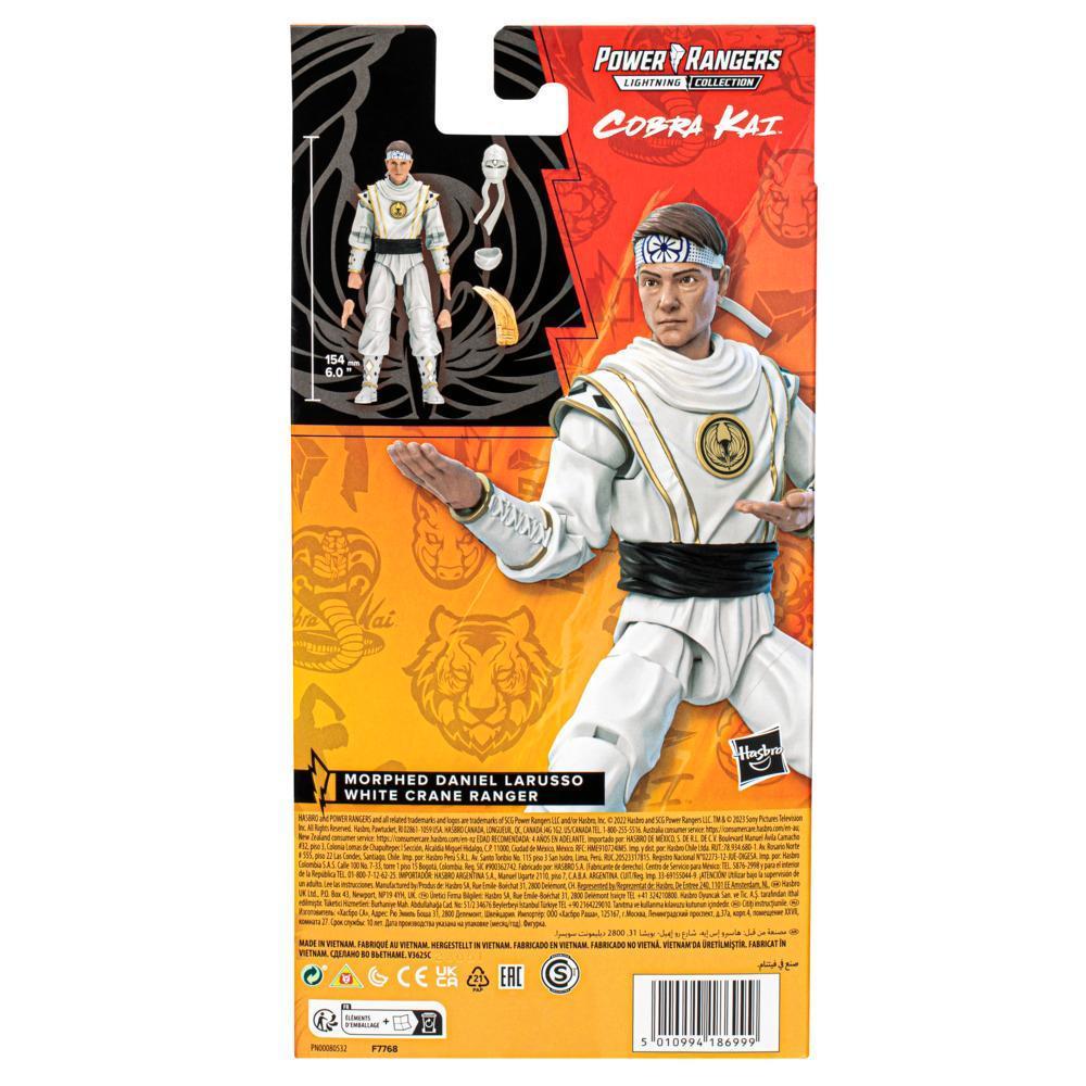 Power Rangers Lightning Collection Mighty Morphin X Cobra Kai Daniel LaRusso 6-Inch Action Figure product thumbnail 1