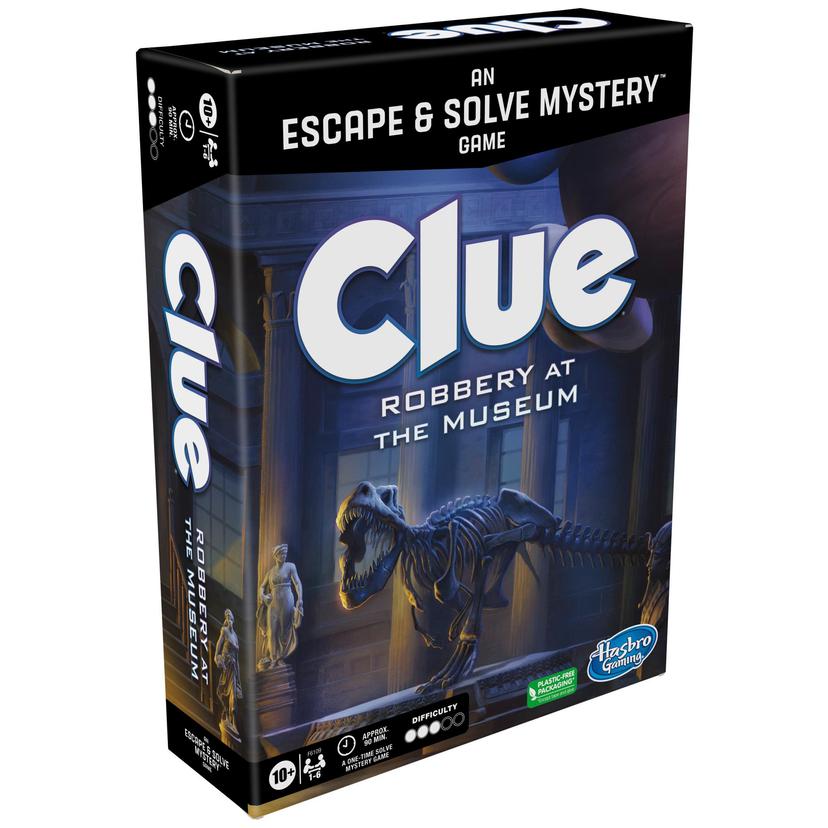 Clue Board Game Robbery at the Museum, Clue Escape Room Game, Cooperative Family Game product image 1