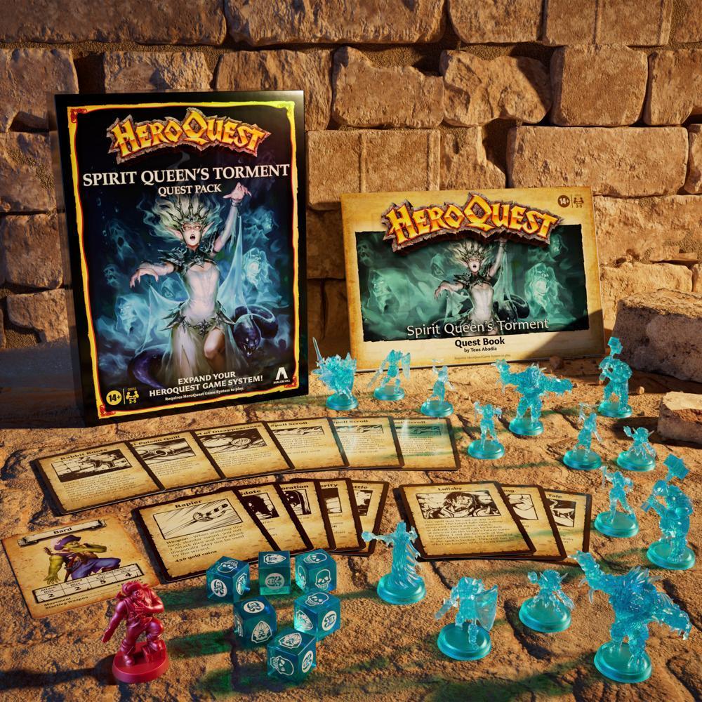 HeroQuest Spirit Queen's Torment Quest Pack, Requires HeroQuest Game System to Play, 14+ product thumbnail 1