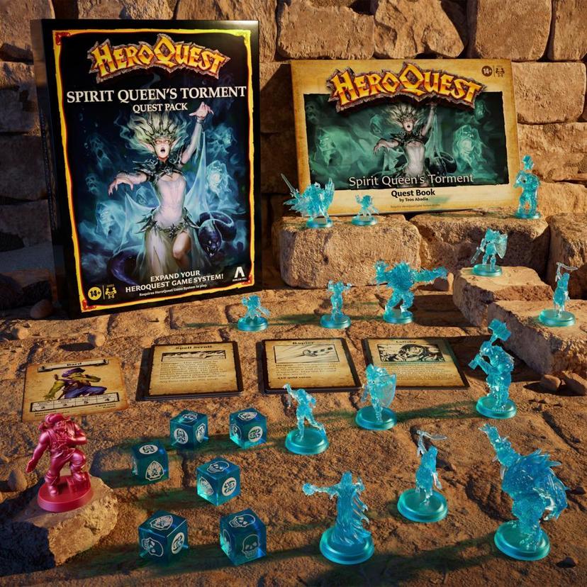 HeroQuest Spirit Queen's Torment Quest Pack, Requires HeroQuest Game System to Play, 14+ product image 1