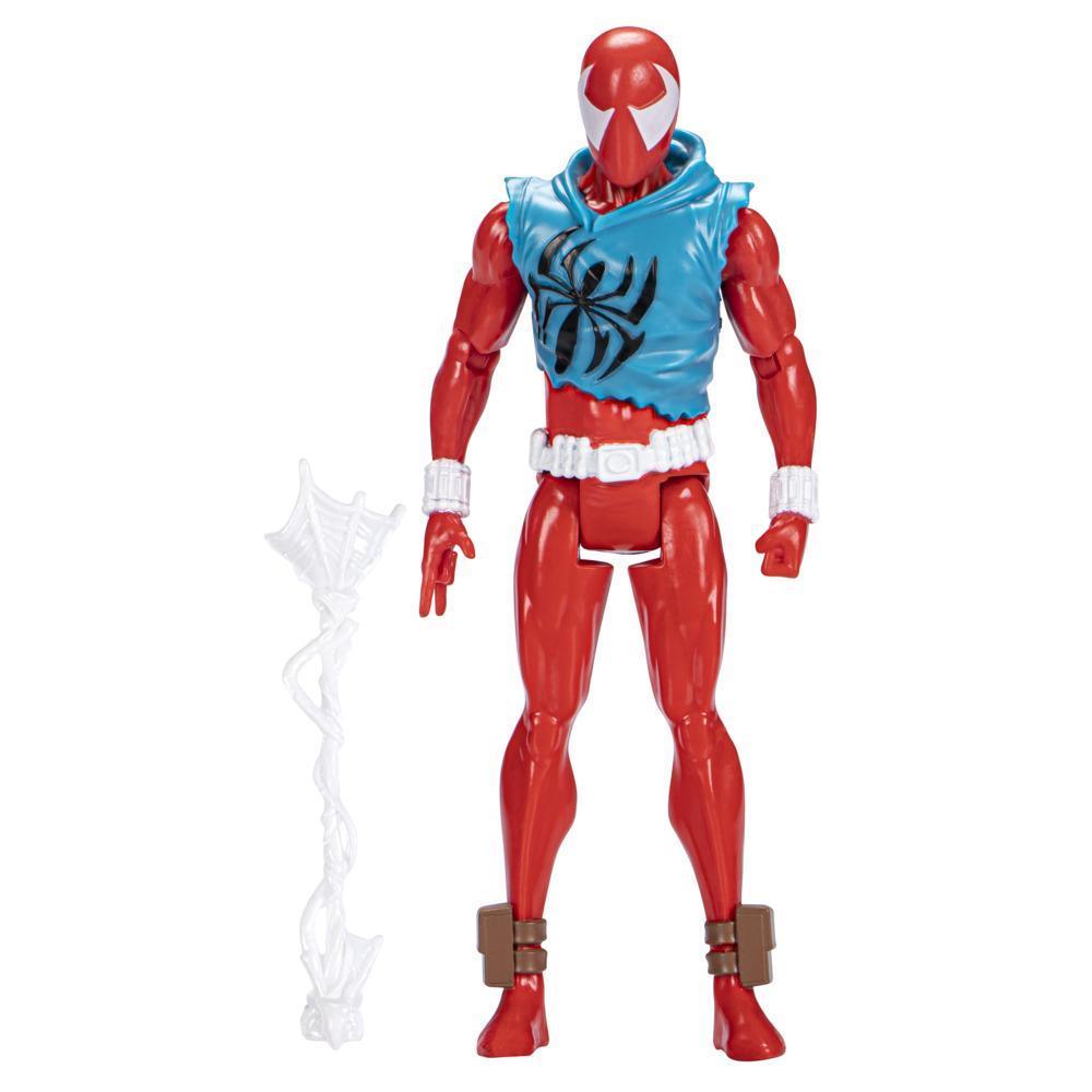 Marvel Spider-Man: Across the Spider-Verse Scarlet Spider Toy, 6-Inch-Scale Action Figure with Accessory, Toy for Kids Ages 4 and Up product thumbnail 1
