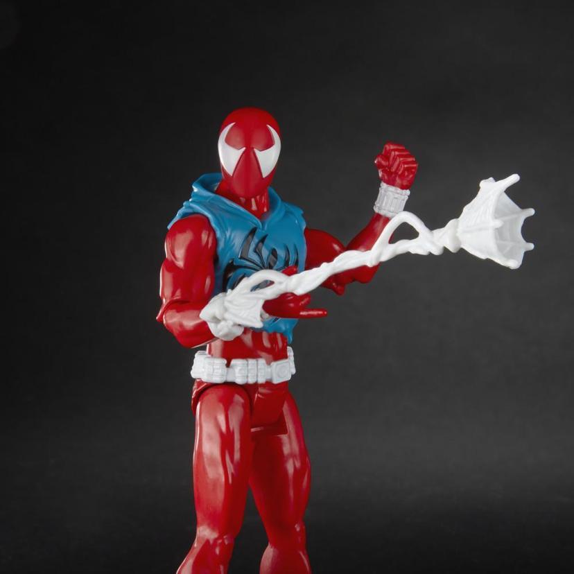 Marvel Spider-Man: Across the Spider-Verse Scarlet Spider Toy, 6-Inch-Scale Action Figure with Accessory, Toy for Kids Ages 4 and Up product image 1