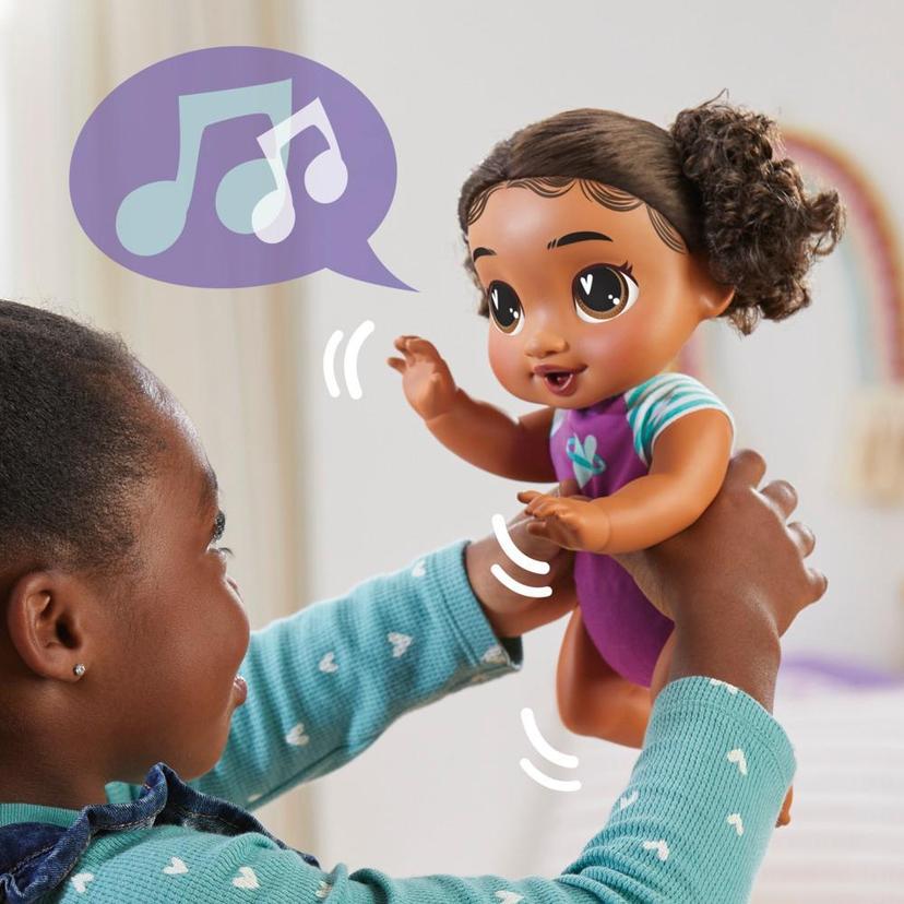 Baby Alive Crawl 'n Play Tilly Tinker Doll, Black Hair, Electronic Kids Toys for Girls & Boys 3+ product image 1