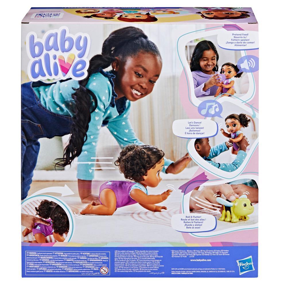 Baby Alive Crawl 'n Play Tilly Tinker Doll, Black Hair, Electronic Kids Toys for Girls & Boys 3+ product thumbnail 1