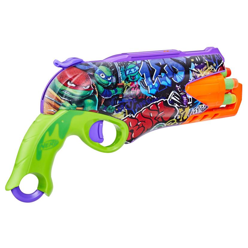 Nerf Teenage Mutant Ninja Turtles Blaster, 10 Nerf Elite Darts, Gifts for 8 Year Old Boys & Girls & Up product image 1