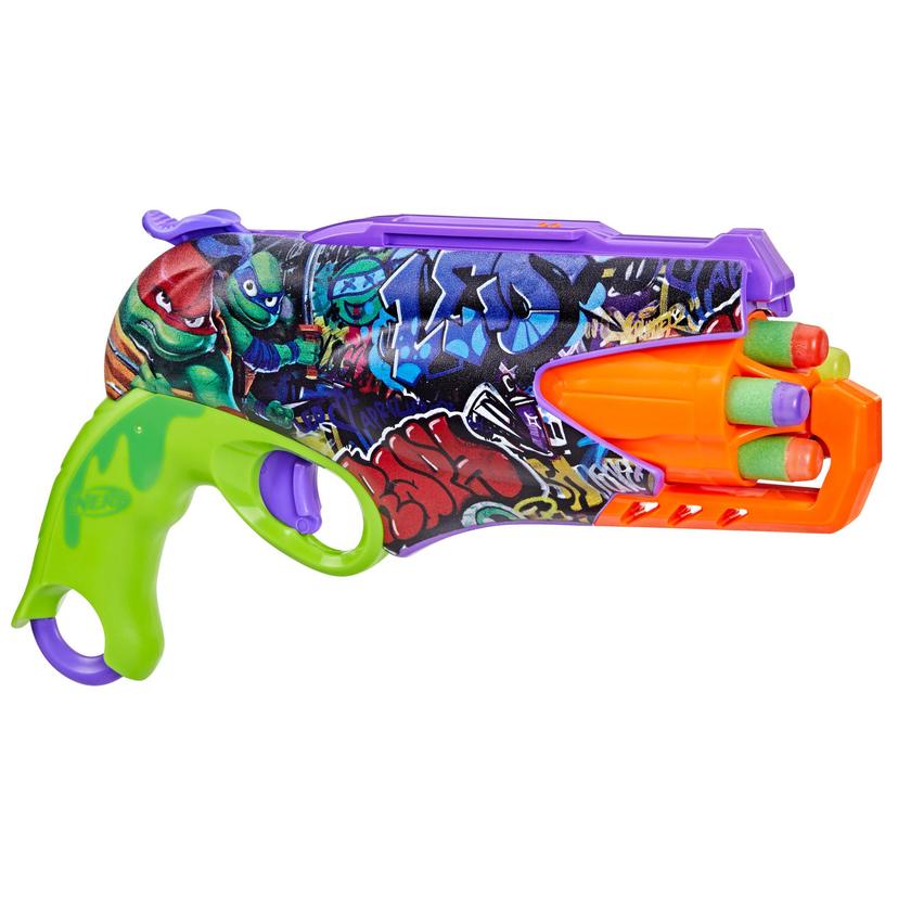 Nerf Teenage Mutant Ninja Turtles Blaster, 10 Nerf Elite Darts, Gifts for 8 Year Old Boys & Girls & Up product image 1