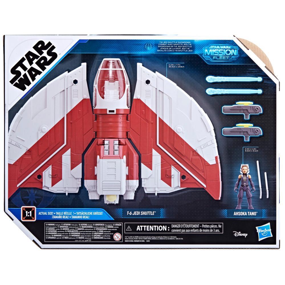 Star Wars Mission Fleet T-6 Jedi Shuttle, Ahsoka Action Figure Set, Star Wars Toys for Kids product thumbnail 1