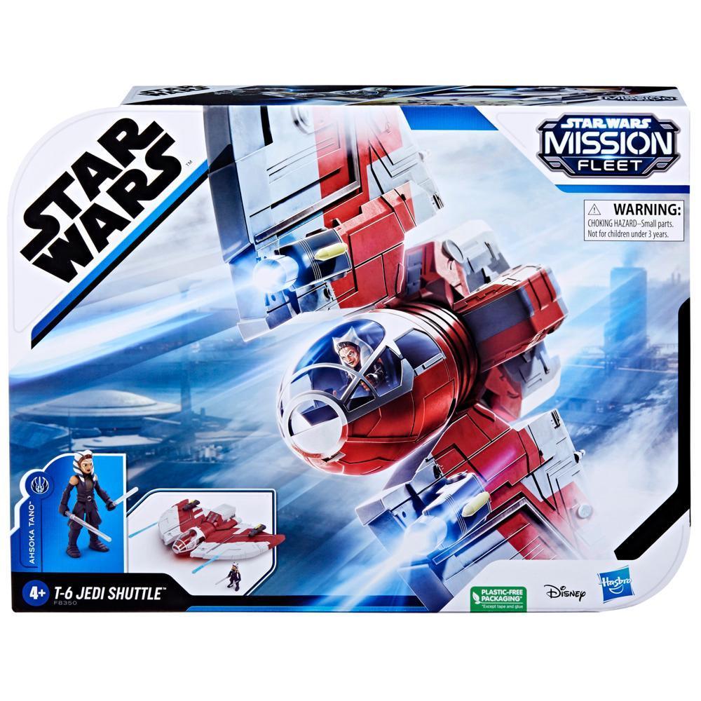 Star Wars Mission Fleet T-6 Jedi Shuttle, Ahsoka Action Figure Set, Star Wars Toys for Kids product thumbnail 1