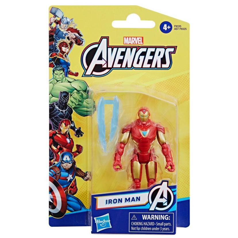 Marvel Avengers Epic Hero Series Iron Man 4" Action Figure for Kids 4+ product image 1