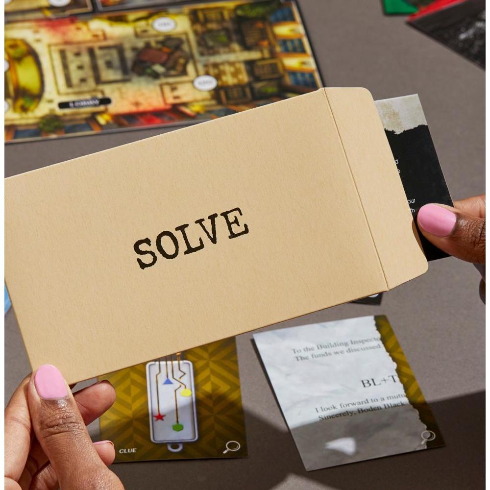 Clue Escape: The Midnight Hotel Board Game, 1-Time Solve Escape Room Games, Mystery Games, Ages 10+ product thumbnail 1