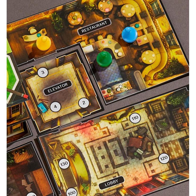 Clue Escape: The Midnight Hotel Board Game, 1-Time Solve Escape Room Games, Mystery Games, Ages 10+ product image 1