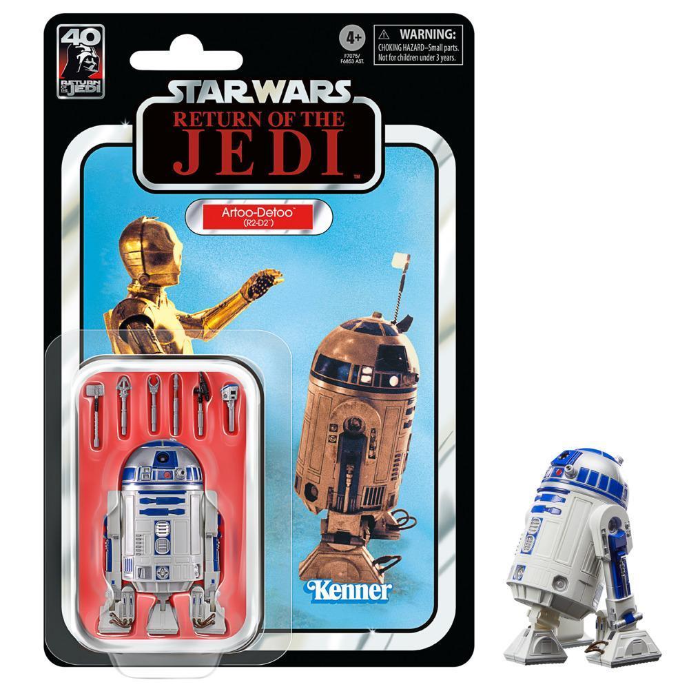 Star Wars The Black Series Artoo-Detoo (R2-D2) 40th Anniversary Action Figures (6”) product thumbnail 1