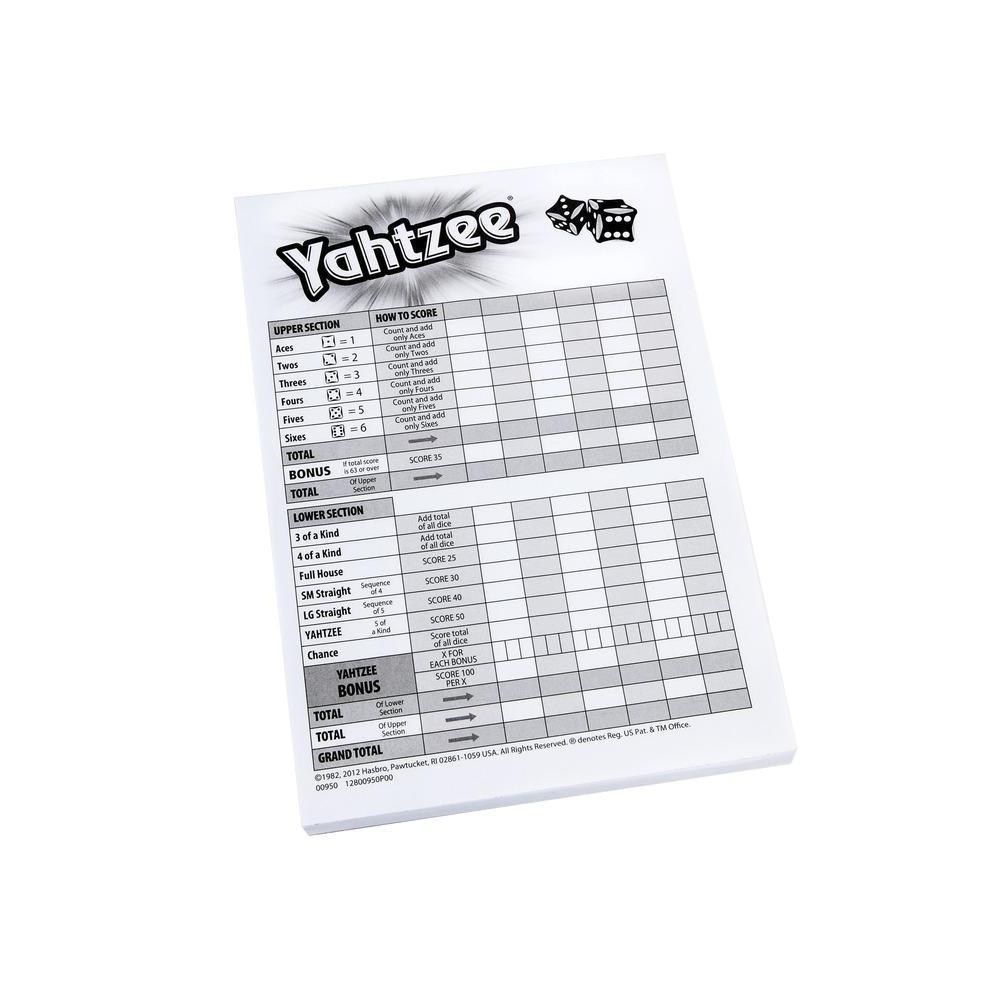 YAHTZEE Score Cards product thumbnail 1