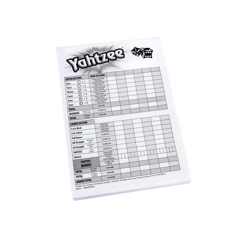 YAHTZEE Score Cards product image 1