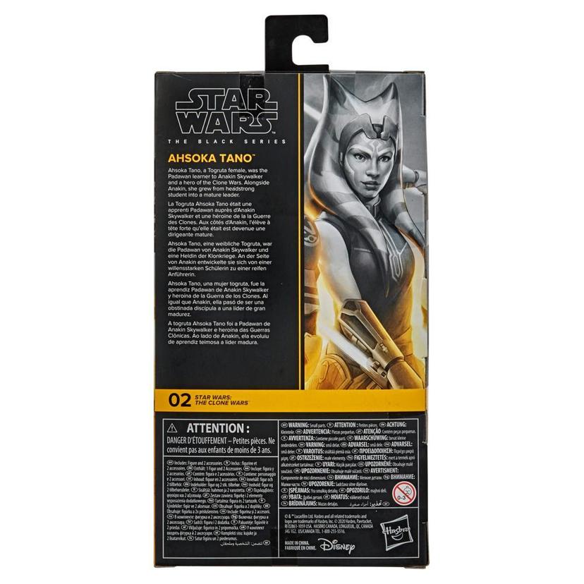 Star Wars The Black Series Ahsoka Tano Toy 6-Inch-Scale Star Wars: The Clone Wars Figure, Toys for Kids Ages 4 and Up product image 1