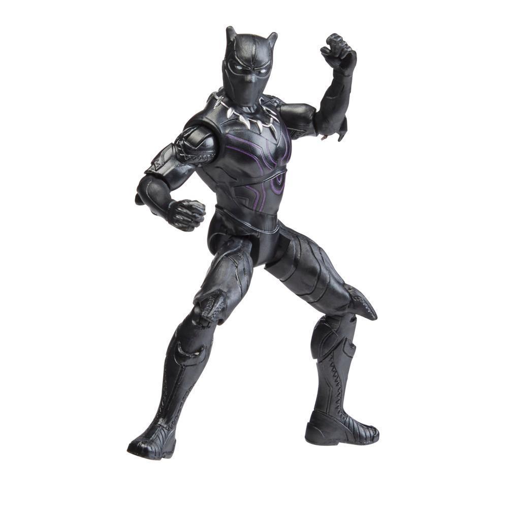 Marvel Mech Strike Mechasaurs Black Panther (4”) with Sabre Claw Mechasaur Action Figures product thumbnail 1