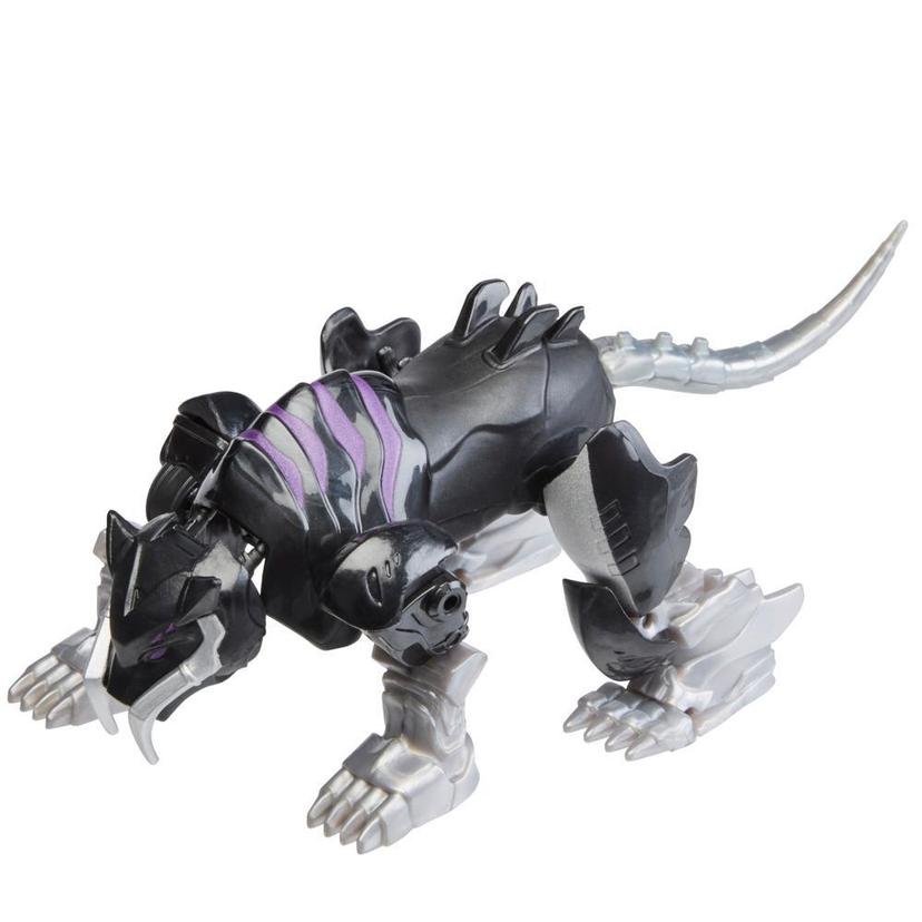 Marvel Mech Strike Mechasaurs Black Panther (4”) with Sabre Claw Mechasaur Action Figures product image 1