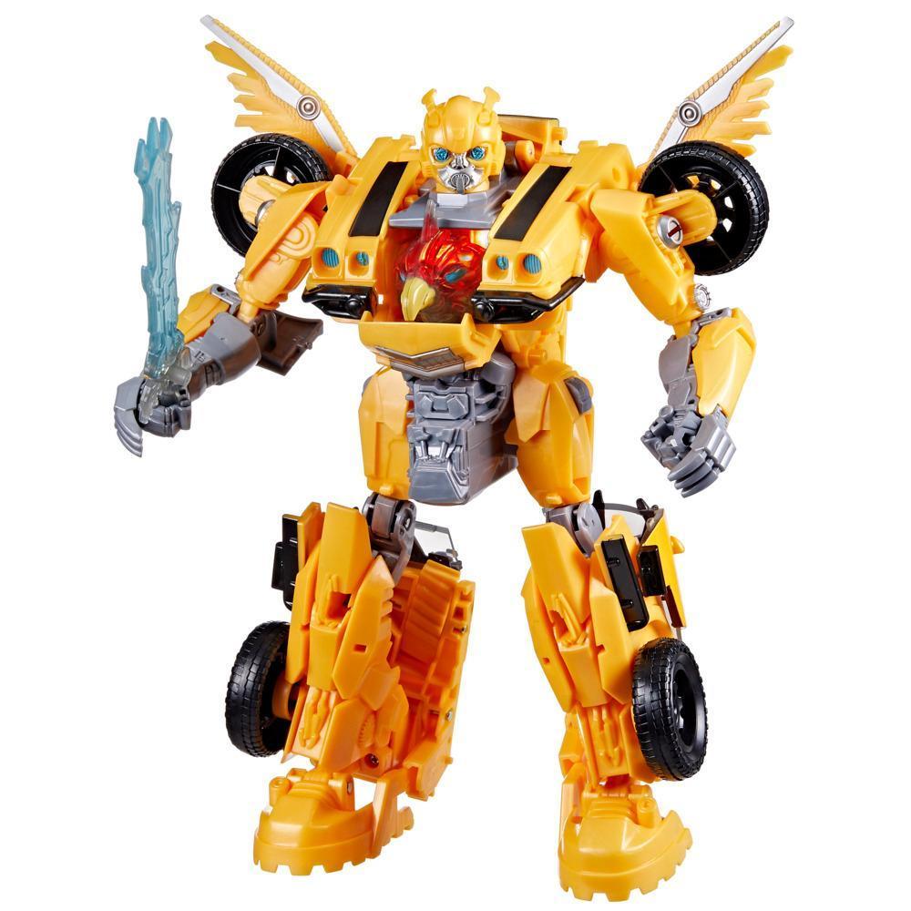 Transformers Toys Transformers: Rise of the Beasts Movie, Beast-Mode Bumblebee Action Figure, Ages 6 and up, 10-inch product thumbnail 1