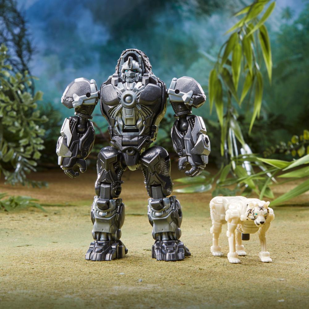 Transformers: Rise of the Beasts Movie Beast Alliance Beast Weaponizers 2-Pack Optimus Primal Toy, 6 and Up, 5-inch product thumbnail 1