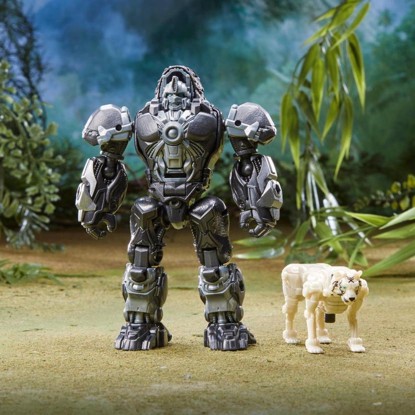 Transformers: Rise of the Beasts Movie Beast Alliance Beast Weaponizers 2-Pack Optimus Primal Toy, 6 and Up, 5-inch product image 1