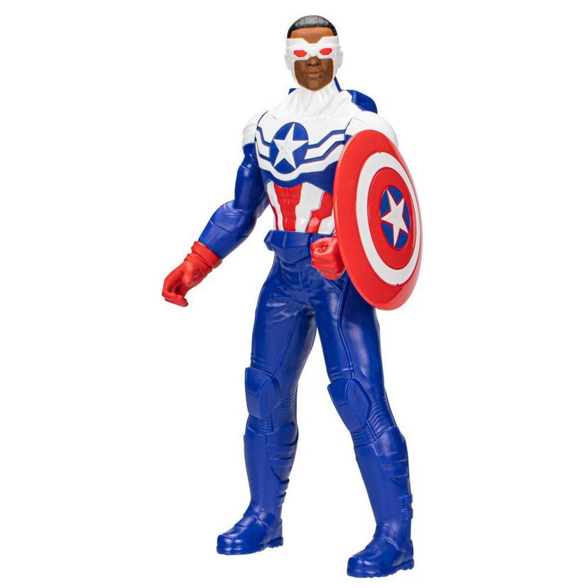 Marvel Mighty Hero Series Captain America Action Figure (9") with Shield Accessory product image 1